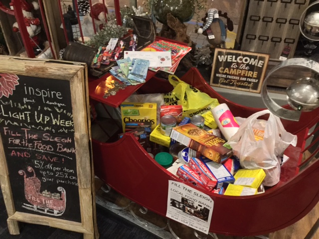 January 2018: Inspire Food Bank Drive